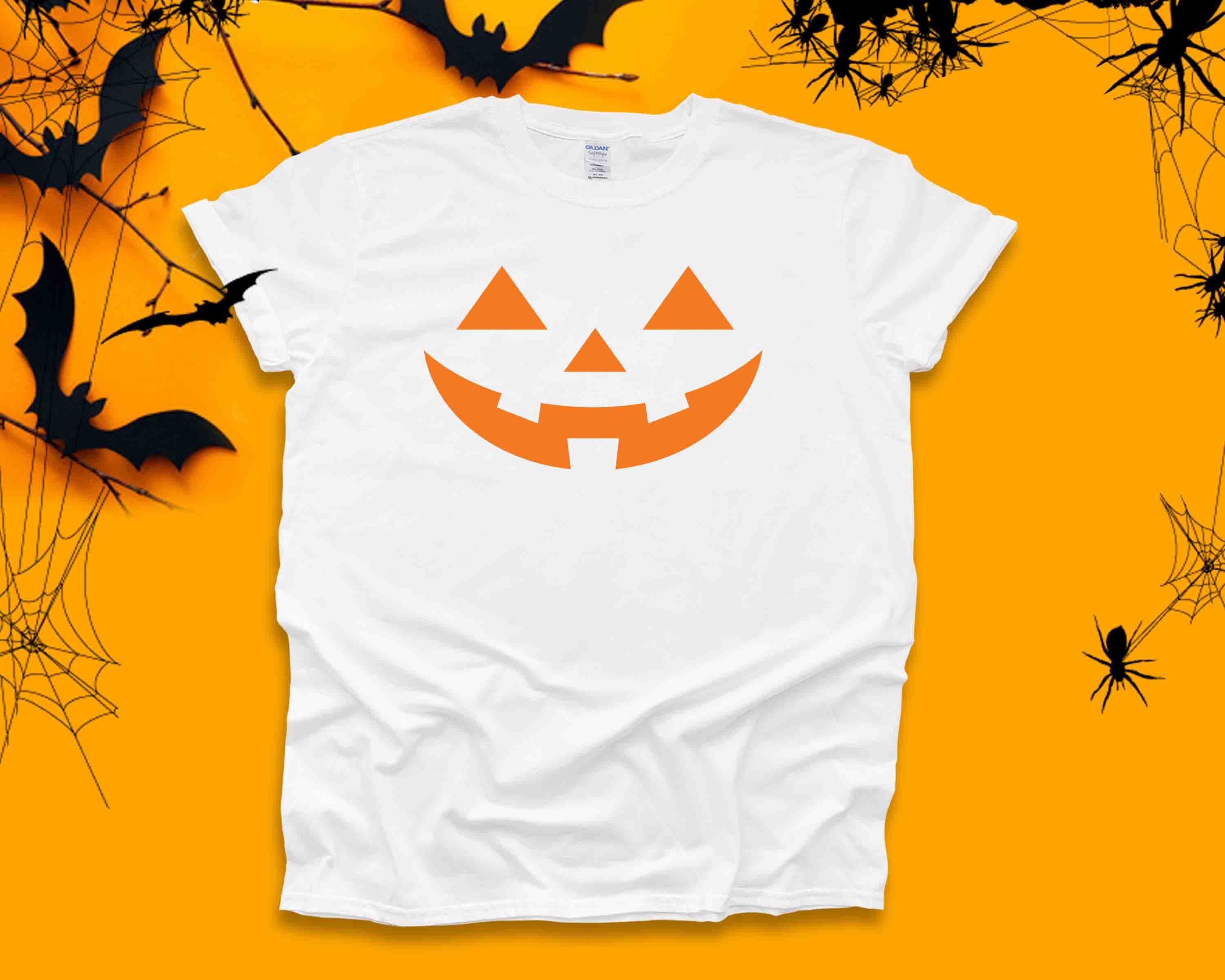 Discover Halloween PUMPKIN Face Shirt, Halloween Shirt for Men/Women,Pumpkin Lover Shirt,Scary Family Shirt,Halloween Party Tee,Halloween Gift France