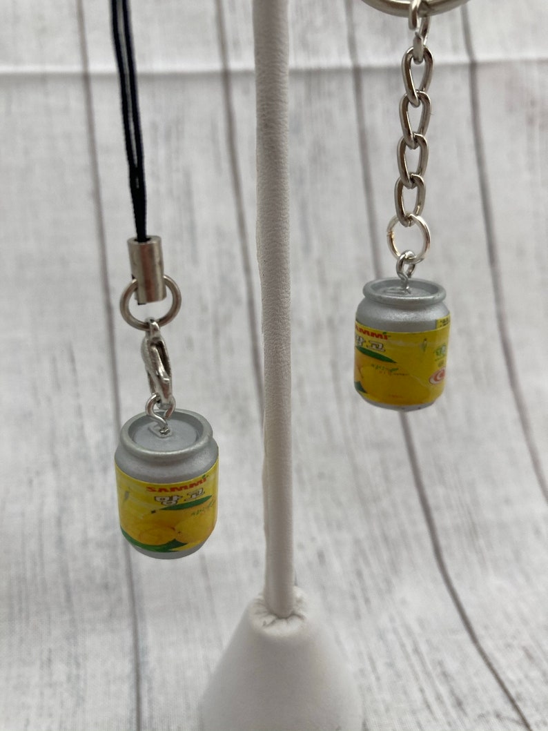 Korean Drink Oriental Asian Food Charm Necklace