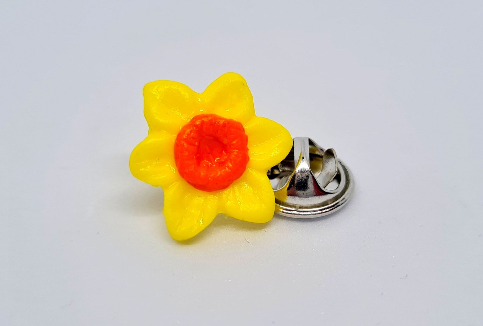 Daffodil Badge For St David's Day Patriotic Symbols Etsy