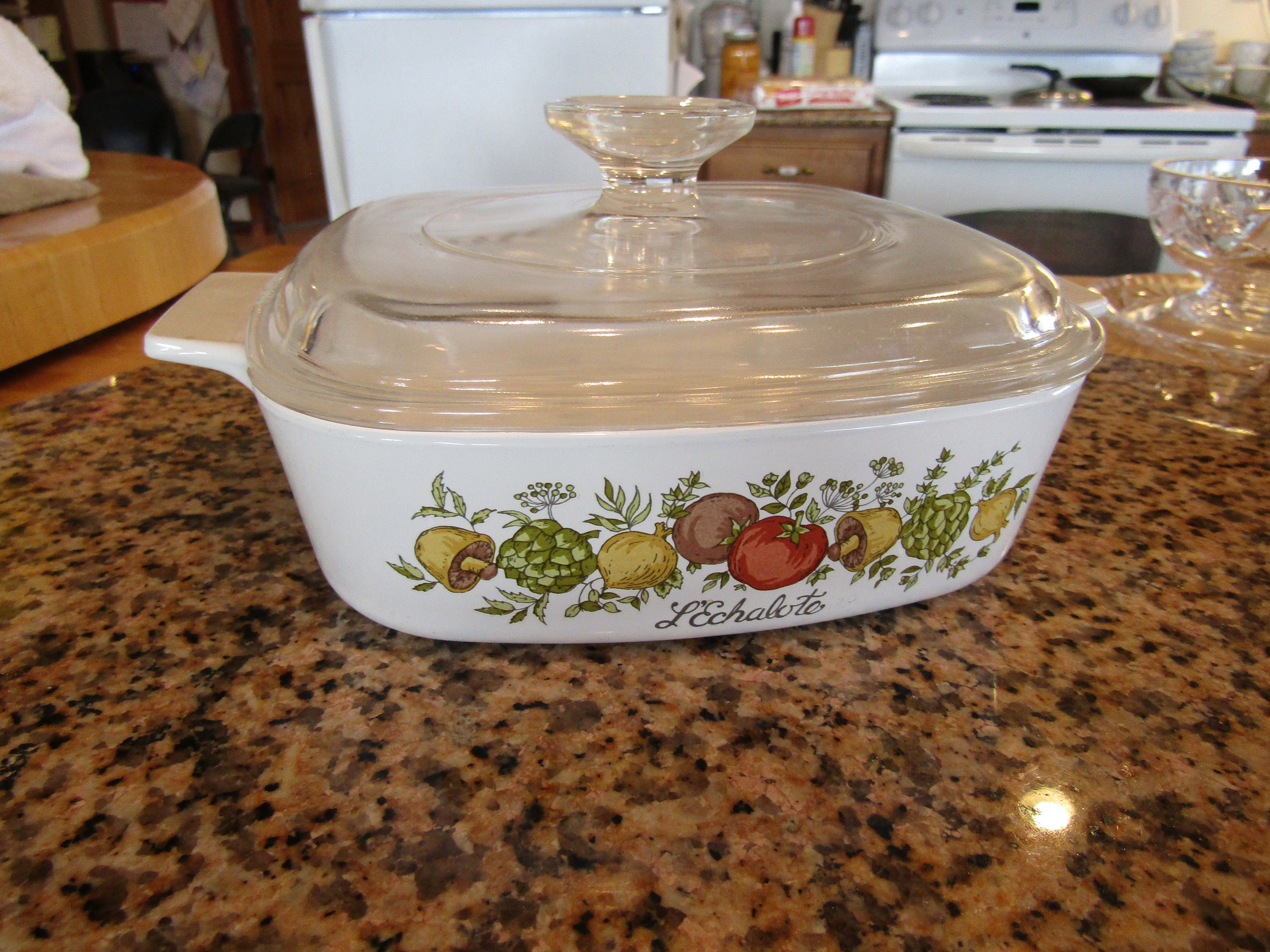 Vintage Spice of Life Corning Ware 1 Quart L'echalote Etsy