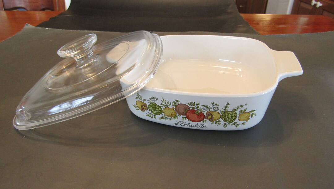 Vintage Spice of Life Corning Ware 1 Quart L'echalote Etsy