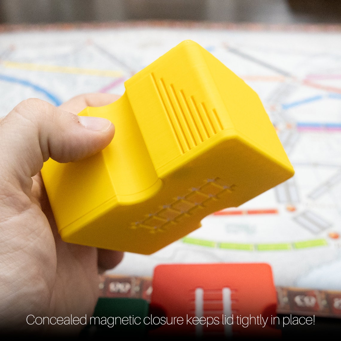 Route Card Rack IMPROVED Ticket to Ride Train and Route Card Organizer - Compatible ...