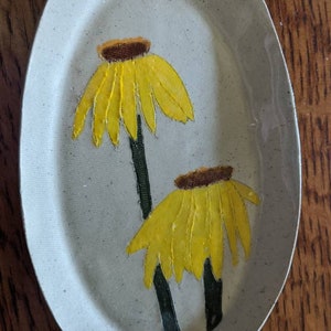 Coneflowers amarillas