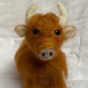 MTO Needle Felted Highland Cow