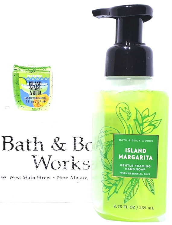 Bath & Body Works Island Margarita Pocketbac Foaming Hand Soap Gift Set of 2