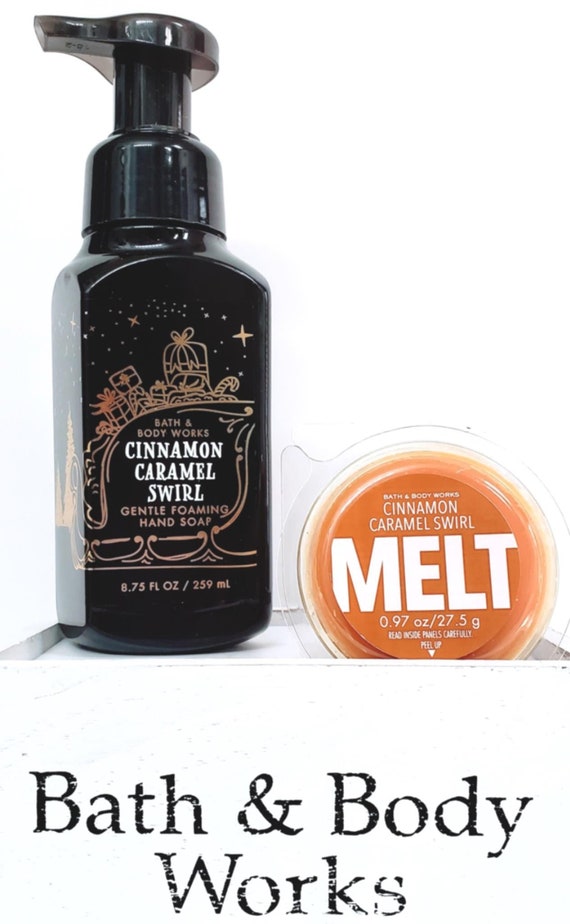 Bath and Body Works Cinnamon Caramel Swirl Foaming Hand Soap & Wax Melt