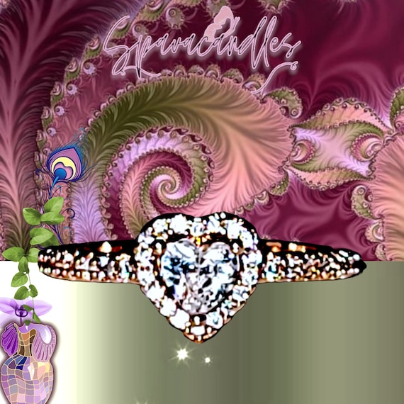 Pandora Sparkling Elevated Heart Rose Gold Ring 188421c04 White Stone 4 sizes