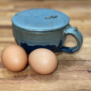 Ceramic Microwave Egg Cooker Fast Fluffy Scrambled Eggs Pot Cookware -  China Egg Poacher and Egg Boiler price