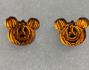 Mickey pumpkins earring jewelry