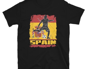 Spain Soccer Pride Graphic Tee – Soccer Fan Shirt for Game Day