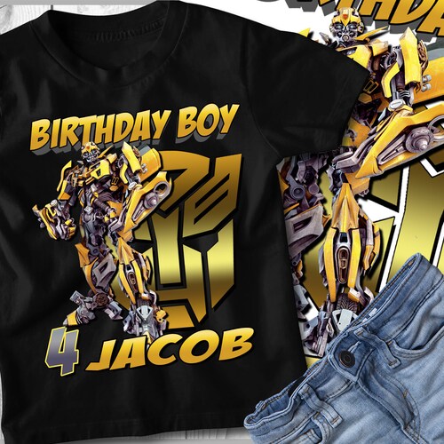 bumblebee transformer shirt