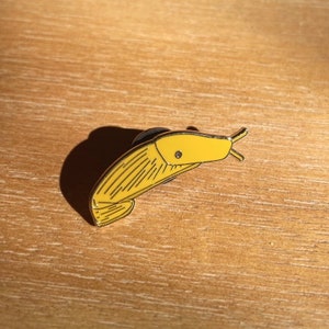 Banana Slug Hard Enamel Pin