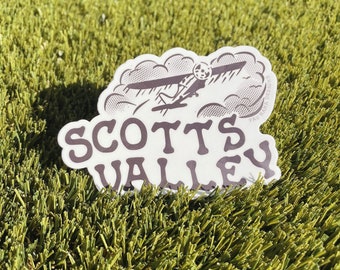 Scotts Valley Airport Sticker