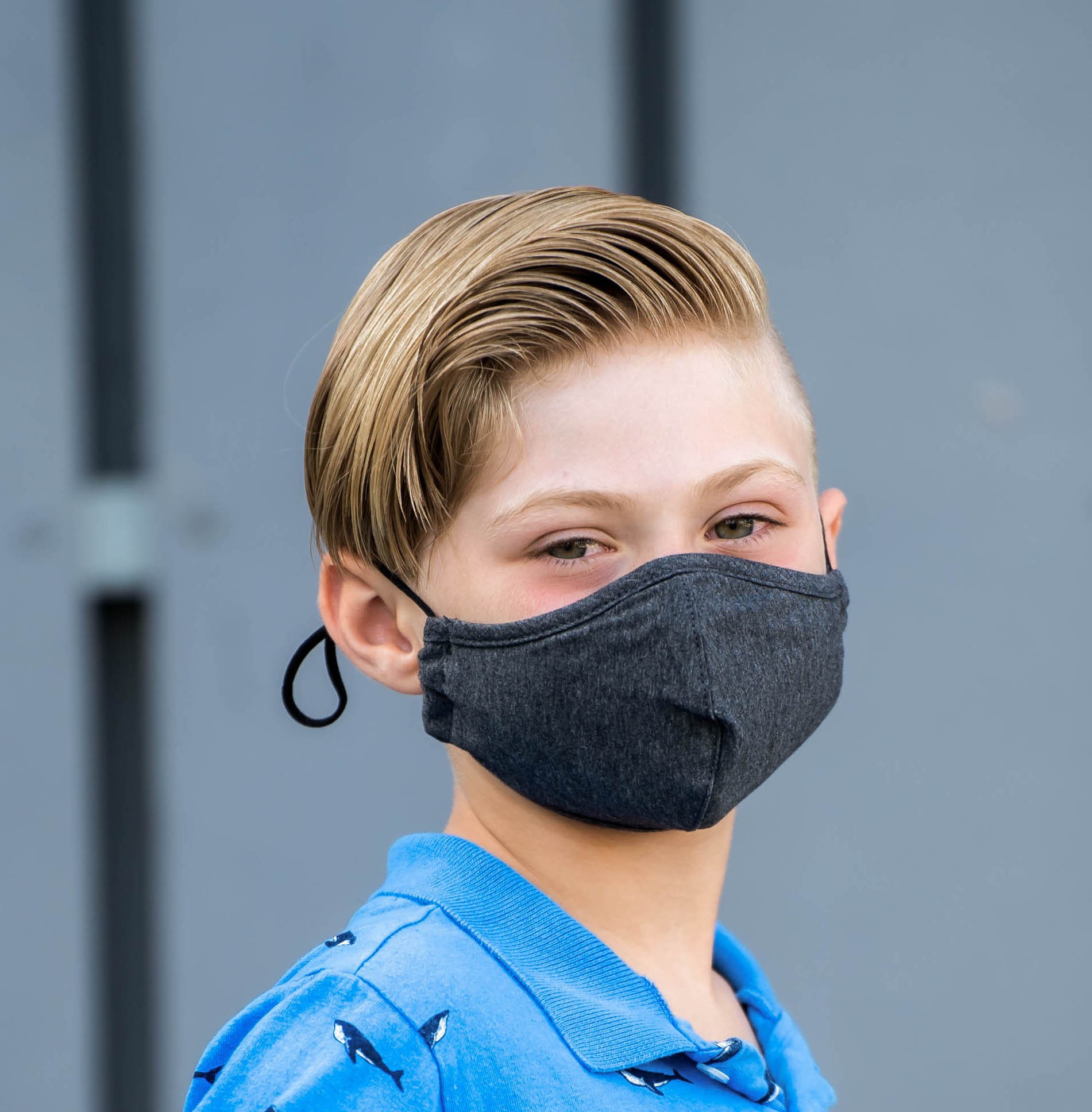 Kids Masks - Washable Reusable with Adjustable Ear Loops and Comforta…
