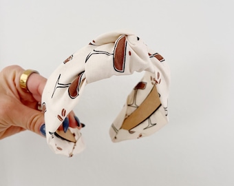 Espresso Martini Knotted Headband