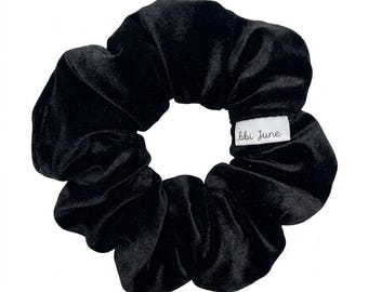 Black Velvet Scrunchie