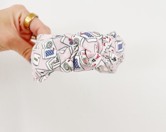 Mahjong Knotted Headband