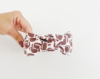 Football Knotted Headband