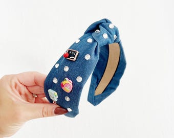 Diadema anudada escolar