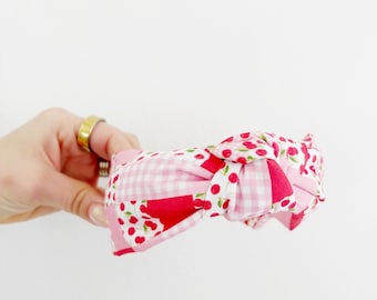 Cotton Quilted Knotted Headband