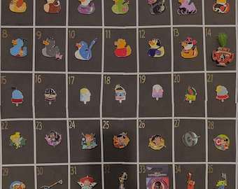 Authentic Disney Pin! Duck character and Ice cream popsicle series 2, Animated Cuties, Magical Marksmen set, marvel & Toy Story! You Choose!