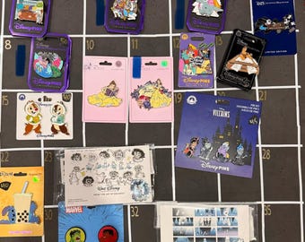 Carded Authentic Disney pins! Pick a pin! Disney World and Disneyland. Mickey, Minnie, Star Wars, marvel, goofy, Donald, princess and more!