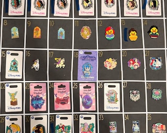 Carded Authentic Disney pins! Pick a pin! Disney World and Disneyland. Princess, princess sidekicks, tinker Bell, Alice, Pooh, and more!