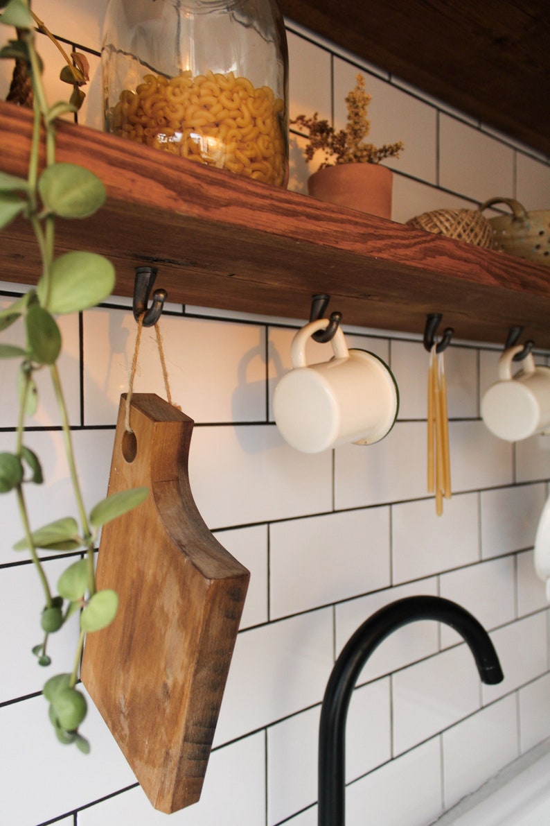 Cast Iron Cup Hooks for Shelf Mug Hooks Cup Hooks Shelf Etsy UK