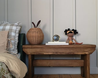 Panche Di Legno Moderne Panca In Legno Massello Con Schienale