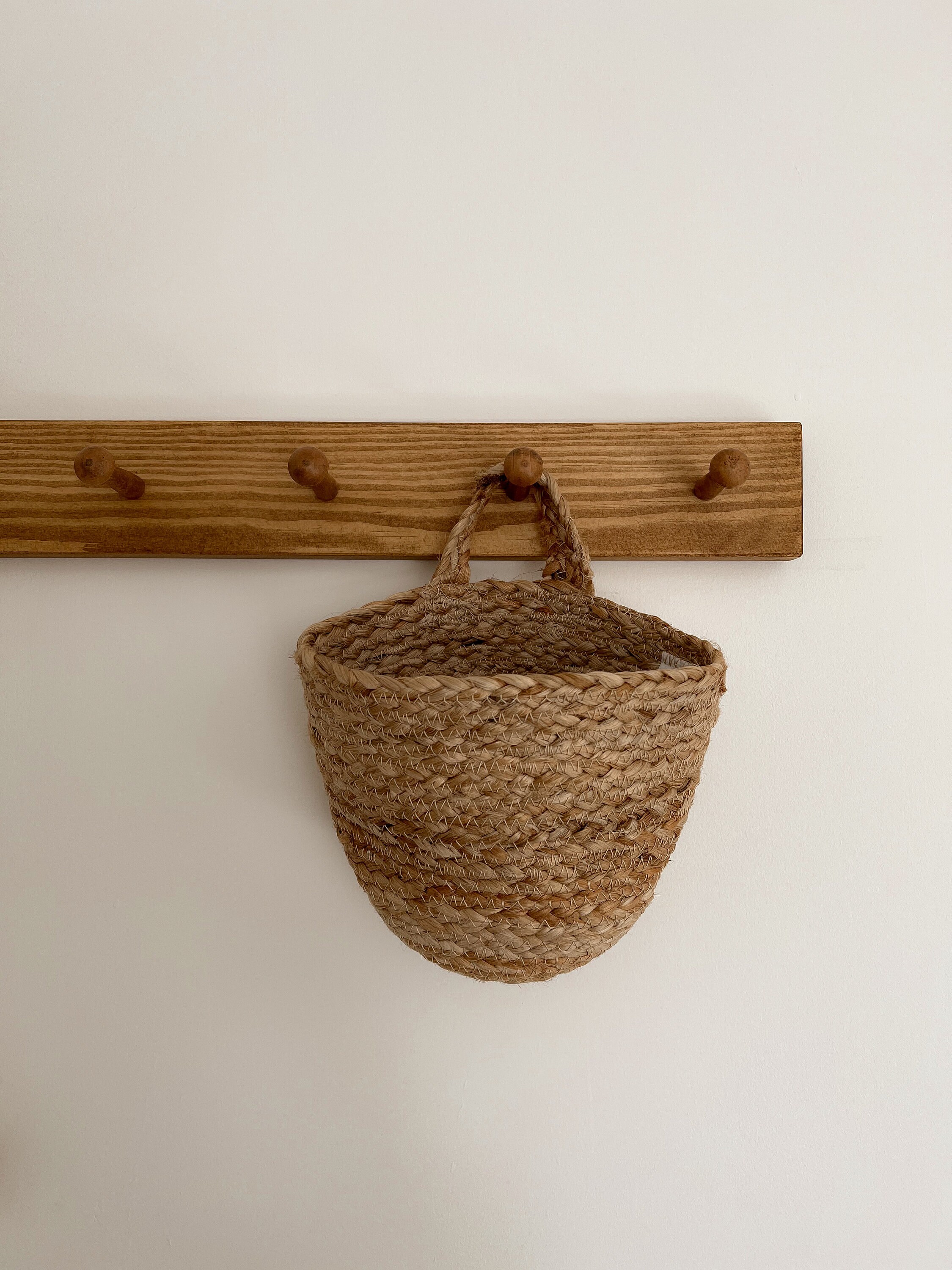Shaker Peg Rail Made From Solid Wood Peg Rail Peg Hooks Coat Hook Kitchen Rail Handcrafted Folkhaus Etsy UK