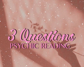 MÊME HEURE Lecture de tarot à 3 questions, lecture à caractère psychique