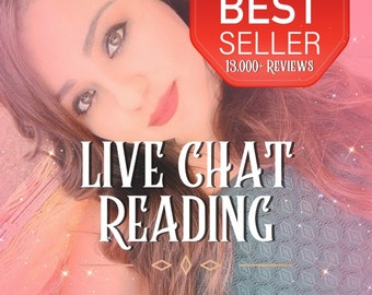 Live Chat Reading, Chat Session via Etsy , Psychic Reading, Life Guidance