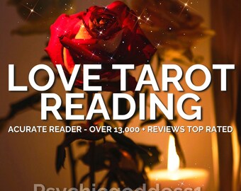 SAME DAY, Love Tarot Reading,Detailed, Tarot Cards Reading, Deep Psychic Reading, Soulmate Reading, Twinflame Reading, Same Day