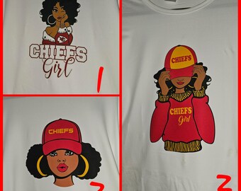 Chiefs Girl Sublimation T-Shirt: Game Day Gear