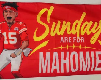 Kansas City Chiefs Mahomes Flag