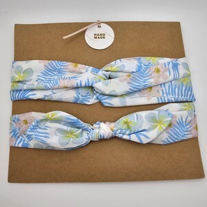 Mommy and Me Matching Headband Set | Stretch Comfort Fit | Handmade Headbands for Mom and Baby | 2 Pack Head Accessories for Parent and Kids