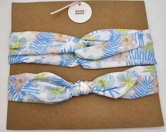 Mommy and Me Matching Headband Set | Stretch Comfort Fit | Handmade Headbands for Mom and Baby | 2 Pack Head Accessories for Parent and Kids