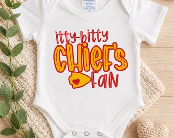 Itty Bitty Chiefs Fan Onsie