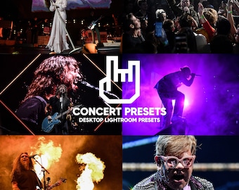 Pro Concert Lightroom Presets: Vintage Analog Film (Desktop .XMP Files)