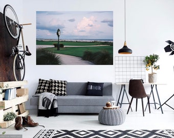 Kiawah Island Ocean Course Print: Vintage Coastal Wall Art