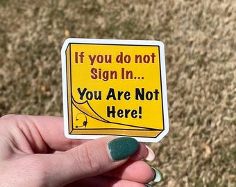 Stage Manager Vinyl Sticker | Backstage Theatre Humor