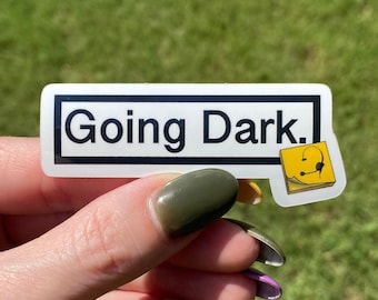 Stage Manager Sticker | Going Dark Theatre  Vinyl Decal