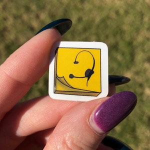 Stage Management/Theatre Vinyl Sticker: Stage Management Logo Mini