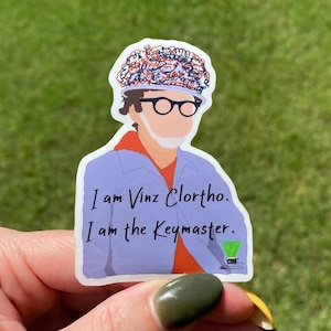 Ghostbusters Sticker | I am the Keymaster Funny Movie Quote Sticker | Classic 80s Film Inspired Vinyl Decal