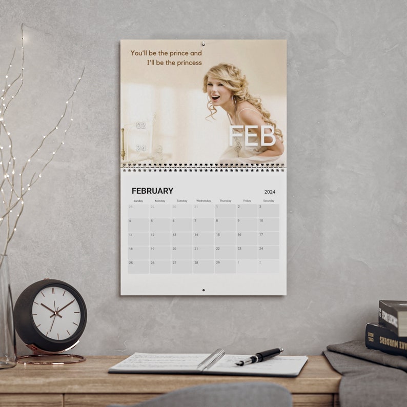 Taylor Swiftie Calendar the Eras Tour 2024 Calendar, in My Era Calendar