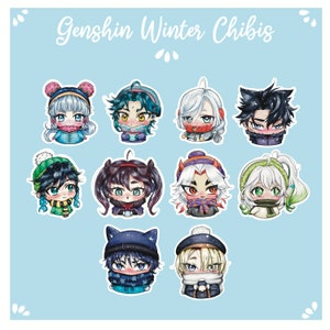 Seasonal Genshin Stickers