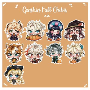 Seasonal Genshin Stickers image 2