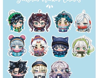 Seasonal Genshin Stickers