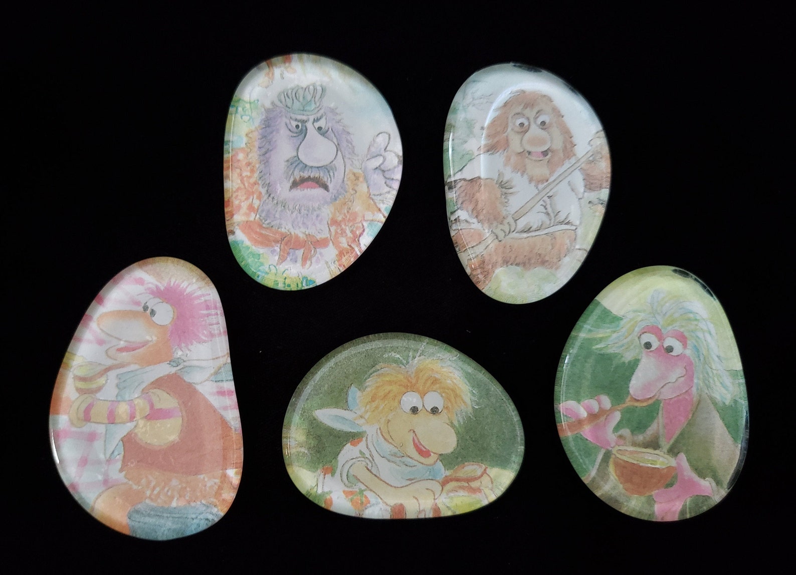 Fraggle Rock Gift Set of 5 NEW Handmade Vintage Retro Etsy