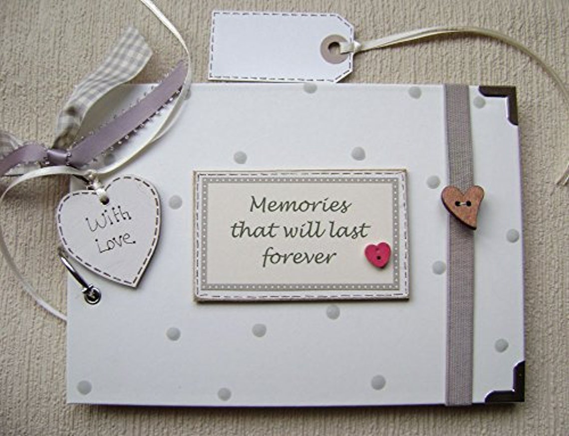 Personalised photo album/scrapbook/memory. memories that will Etsy